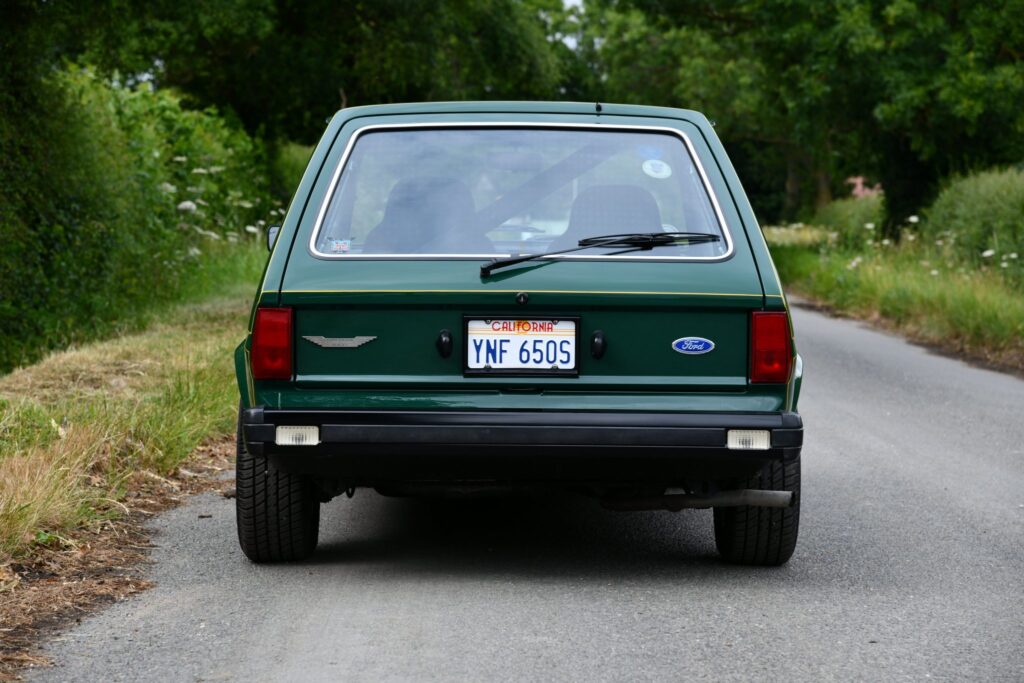 healey fiesta prototipo traseira