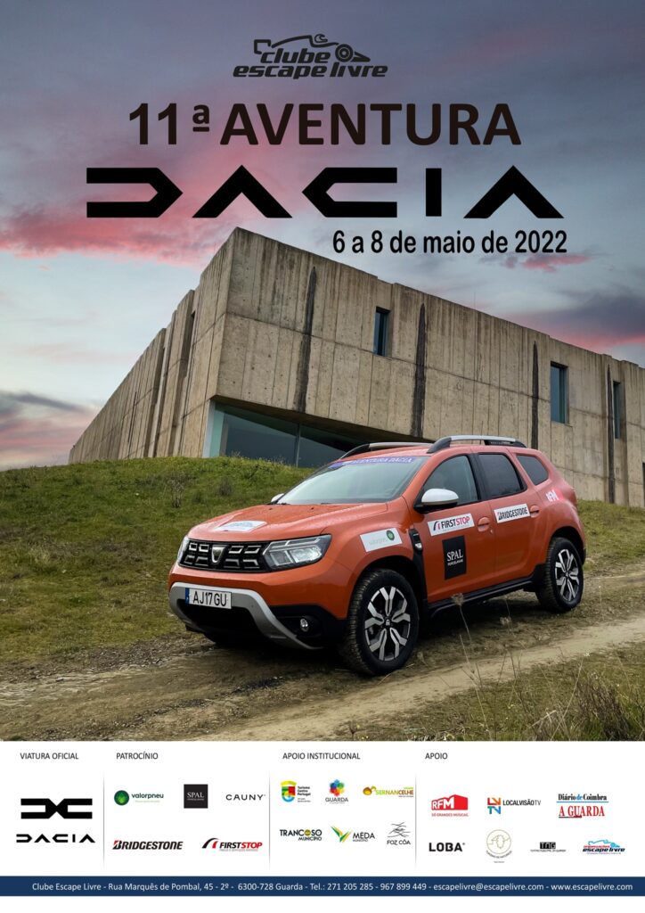 CARTAZ AVENTURA DACIA 2022