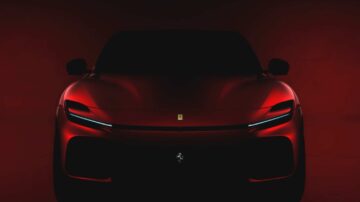 FERRARI purosangue teaser