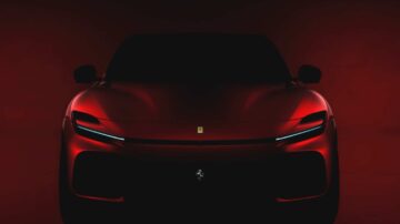 FERRARI purosangue teaser