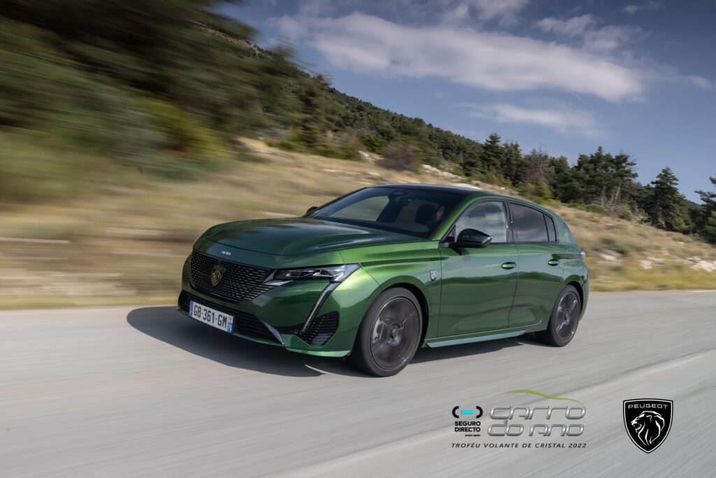 PEUGEOT 308 Carro do Ano e Hibrido Plug in do Ano 2022