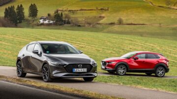 mazda3 and 2022 mazda cx 30 3 highres