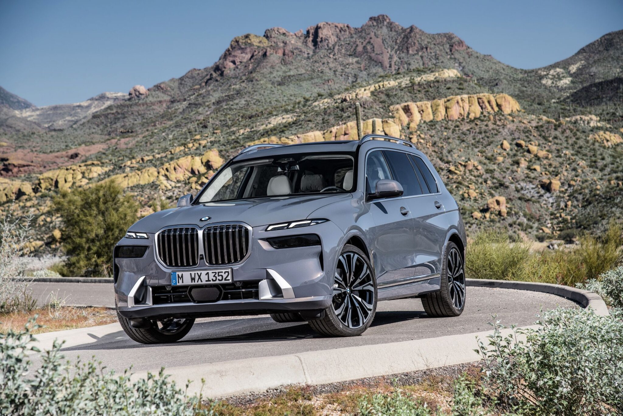 BMW X7.  Das größte deutsche SUV erhielt eine formale und inhaltliche Renovierung