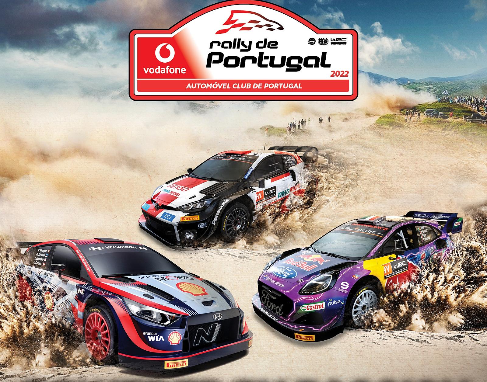 Cartaz Rally de Portugal 2022