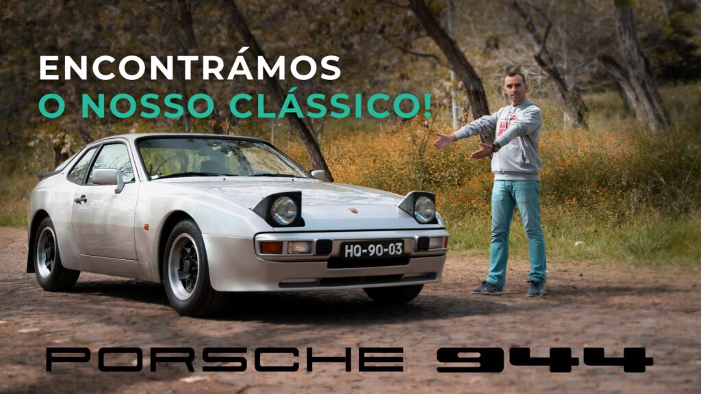 Encontramos o nosso Classico Porsche 944