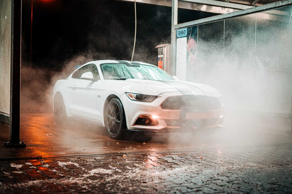 Ford Mustang Car Wash Lavagem manual