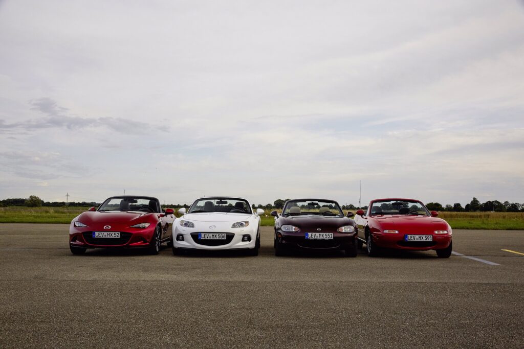 All Generations Mazda MX 5 2