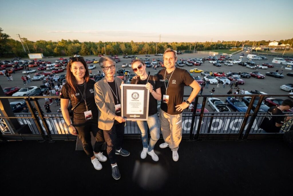 Mazda MX 5 Guinness World Record