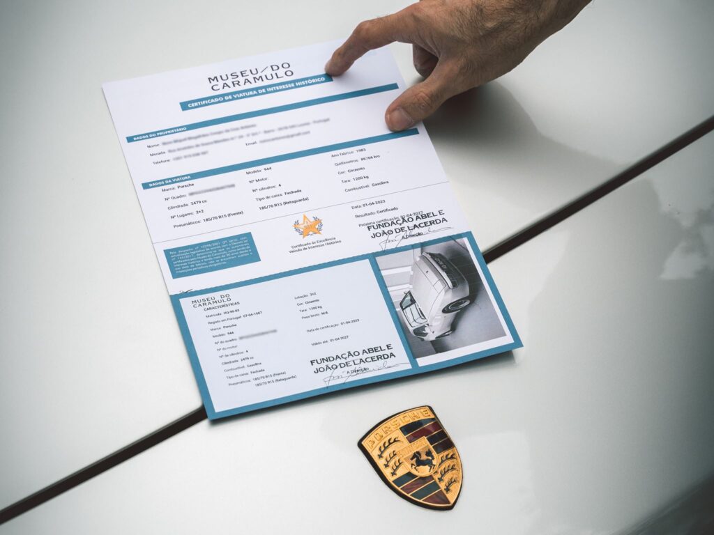 Porsche 944 Certificado