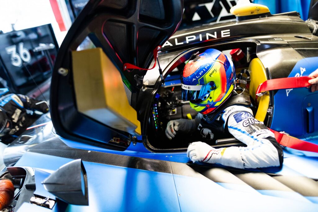 Alpine A424 testes WEC em Portimao AIA 38