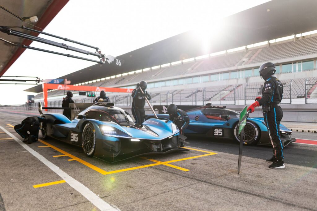 Alpine A424 testes WEC em Portimao AIA 4