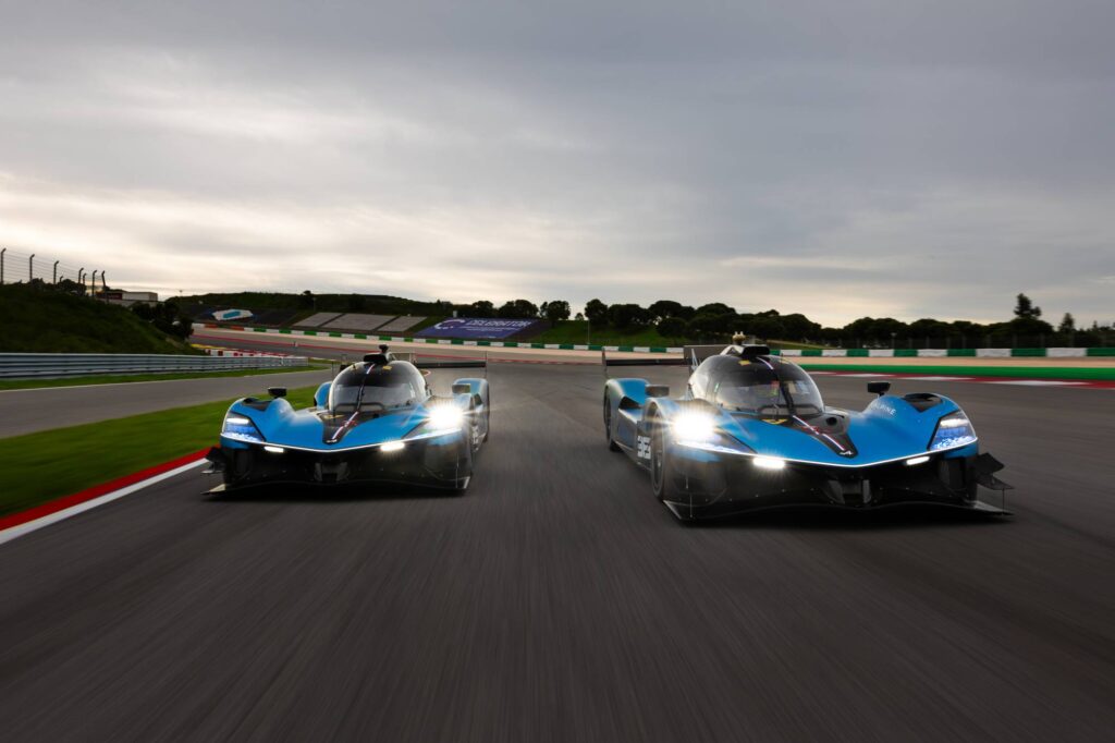 Alpine A424 testes em Portimao