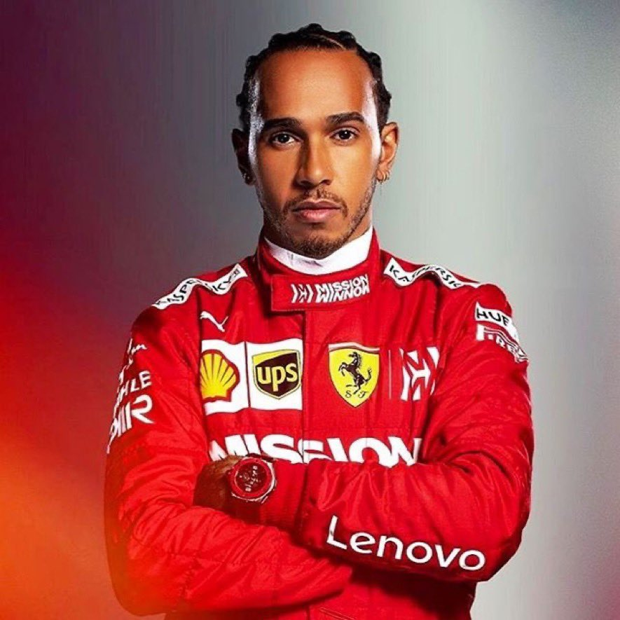 LEWIS HAMILTON FERRARI 1